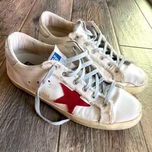 Golden Goose Superstar Low Top Leather Sneaker